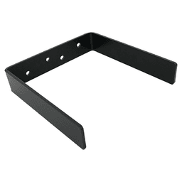 5" x 4-7/8" x 1" Mini Floating Shelf Bracket, Black