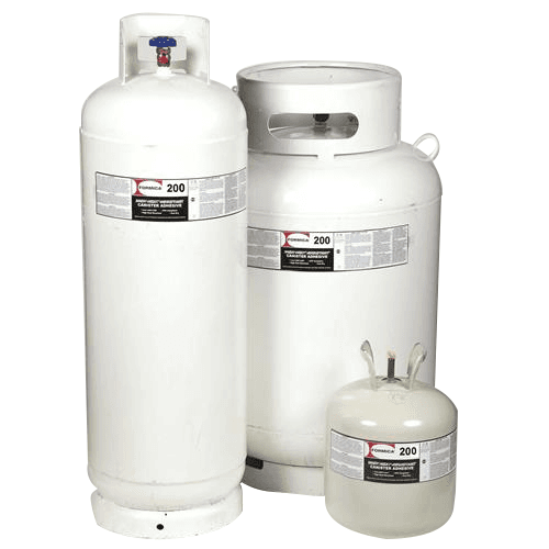 High Temperature Canister Contact Adhesive, Red, 177lb Canister
