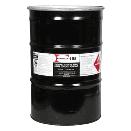 F158MR Flam Economy Grade Bulk Contact Adhesive, Red, 54 Gallon Drum