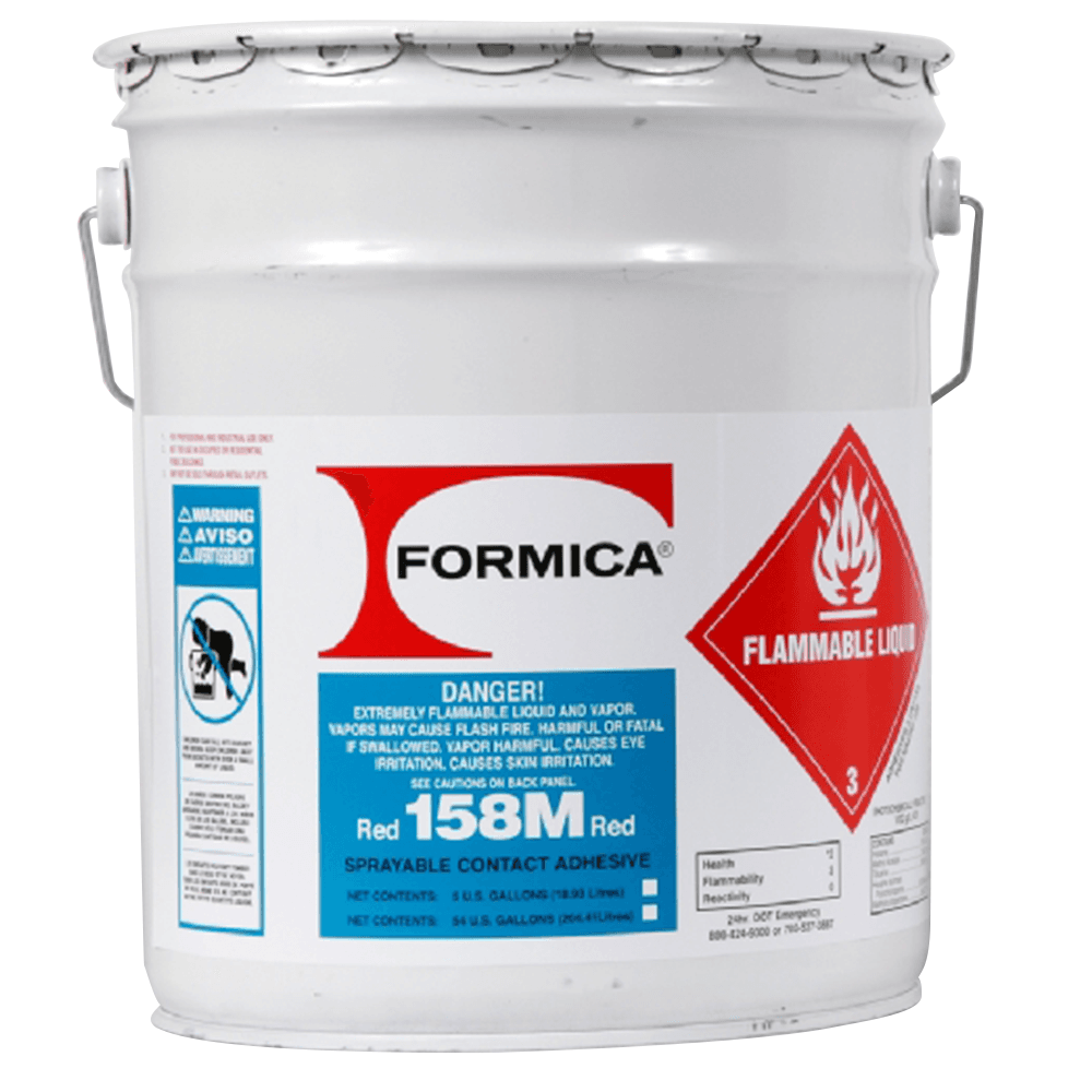 F159M Economy Grade Bulk Contact Adhesive, Clear, 5 Gallon Pail