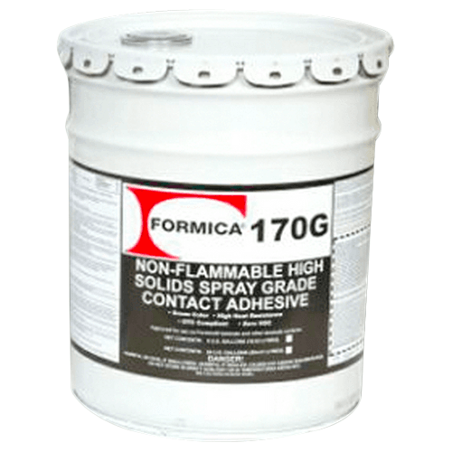 F170 High Solid Bulk Contact Adhesive, Green, 54 Gallon Pail