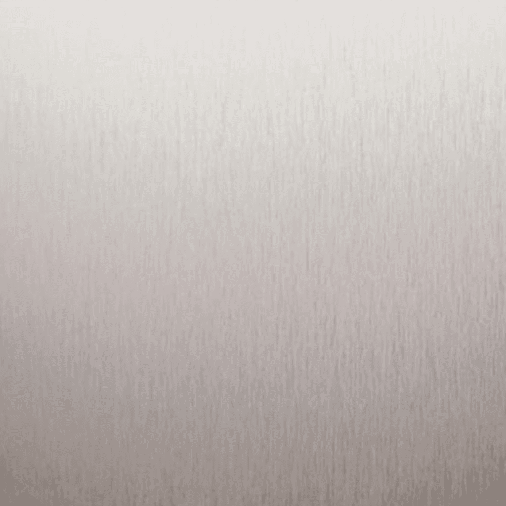 Solid Metal Laminate M2178-99 Brushed Stainless Steel, Vertical Postforming Grade DecoMetal Finish, 48" x 96