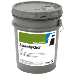 Assembly Wood Glue, Clear, 5 Gallon Pail