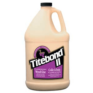 Titebond® II Flourescent Wood Glue, Honey Cream, 1 Gallon Jug