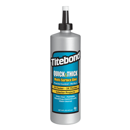 Titebond® Quick & Thick Multi-Surface Glue, Clear, 16 oz Bottle