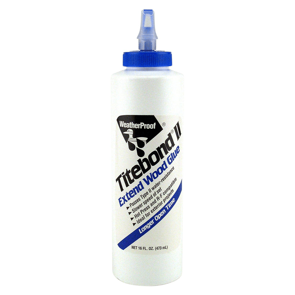 Titebond® II Extend Wood Glue, Off White, 16 oz Bottle