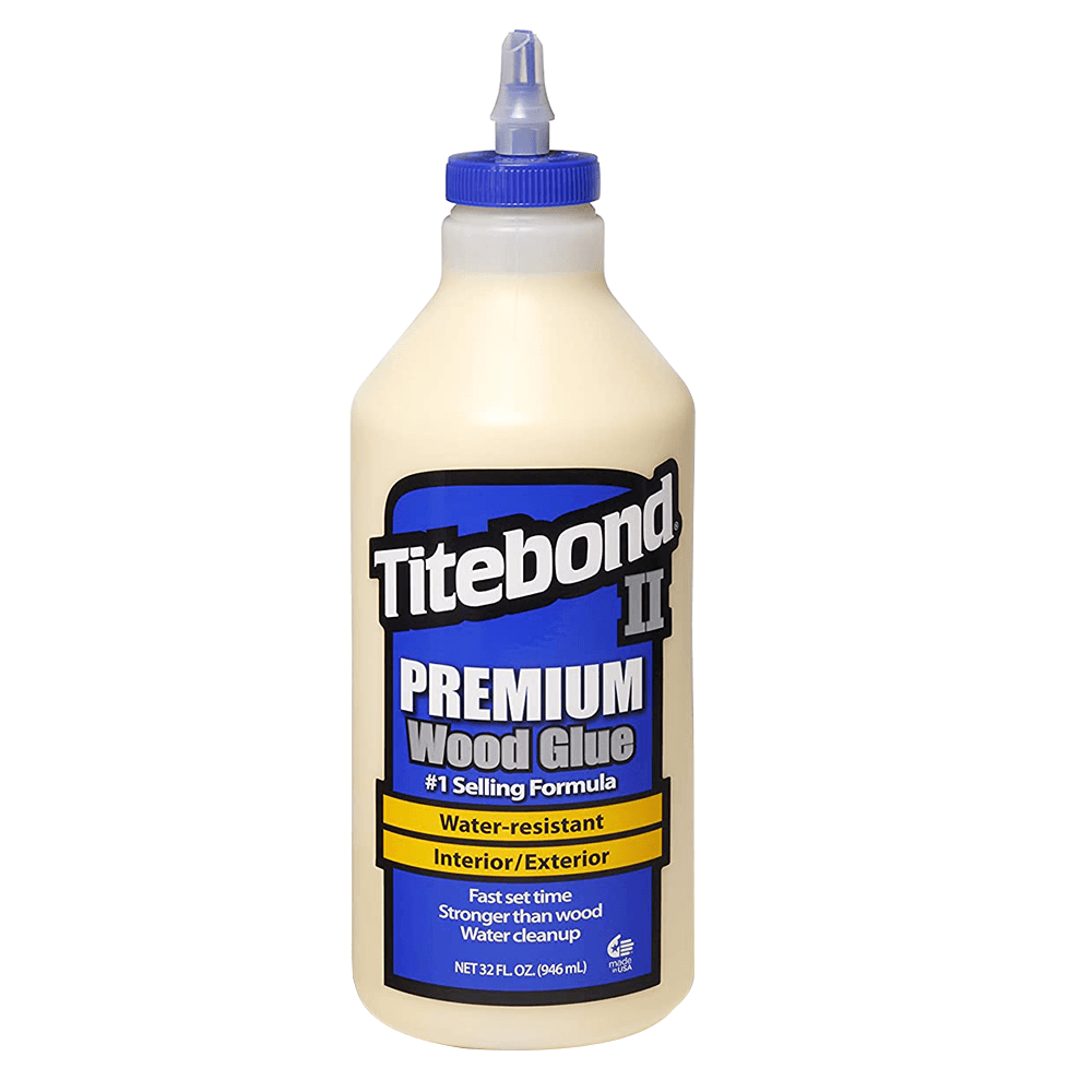 Titebond® II Premium Wood Glue, Honey Cream, 1qt Bottle