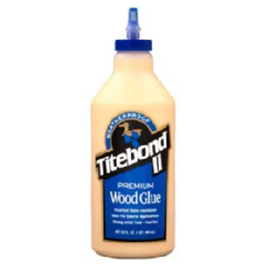 Titebond® II Premium Wood Glue with Refill, Honey cream, 12 oz Bottle