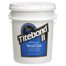 Titebond® II Premium Wood Glue, Honey Cream, 5 Gallon Pail
