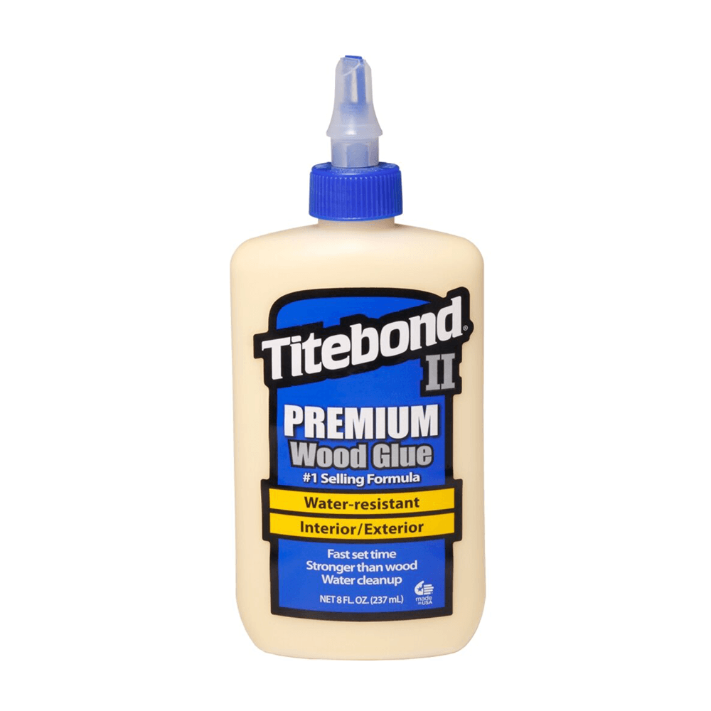 Titebond® II Premium Wood Glue, Honey Cream, 8 oz Bottle