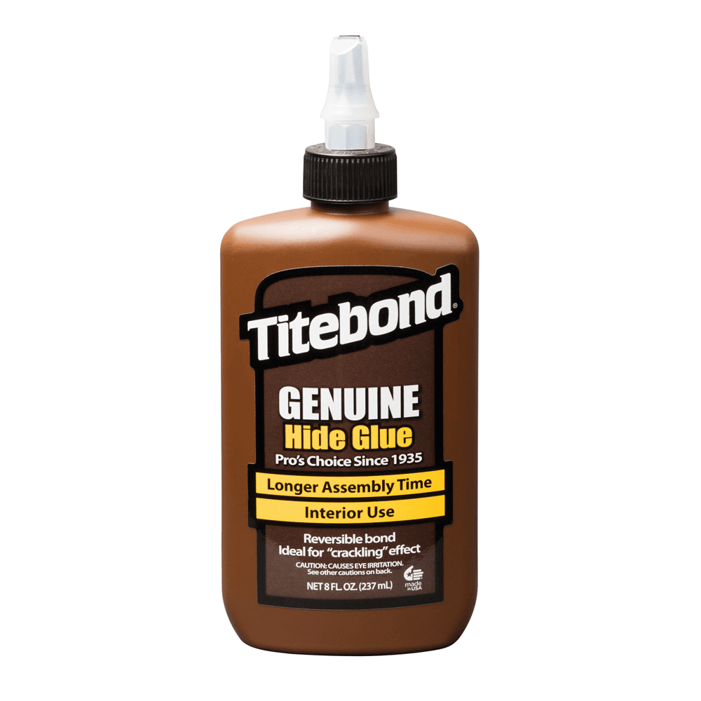 Titebond® Liquid Hide Wood Glue, Amber, 8 oz Bottle