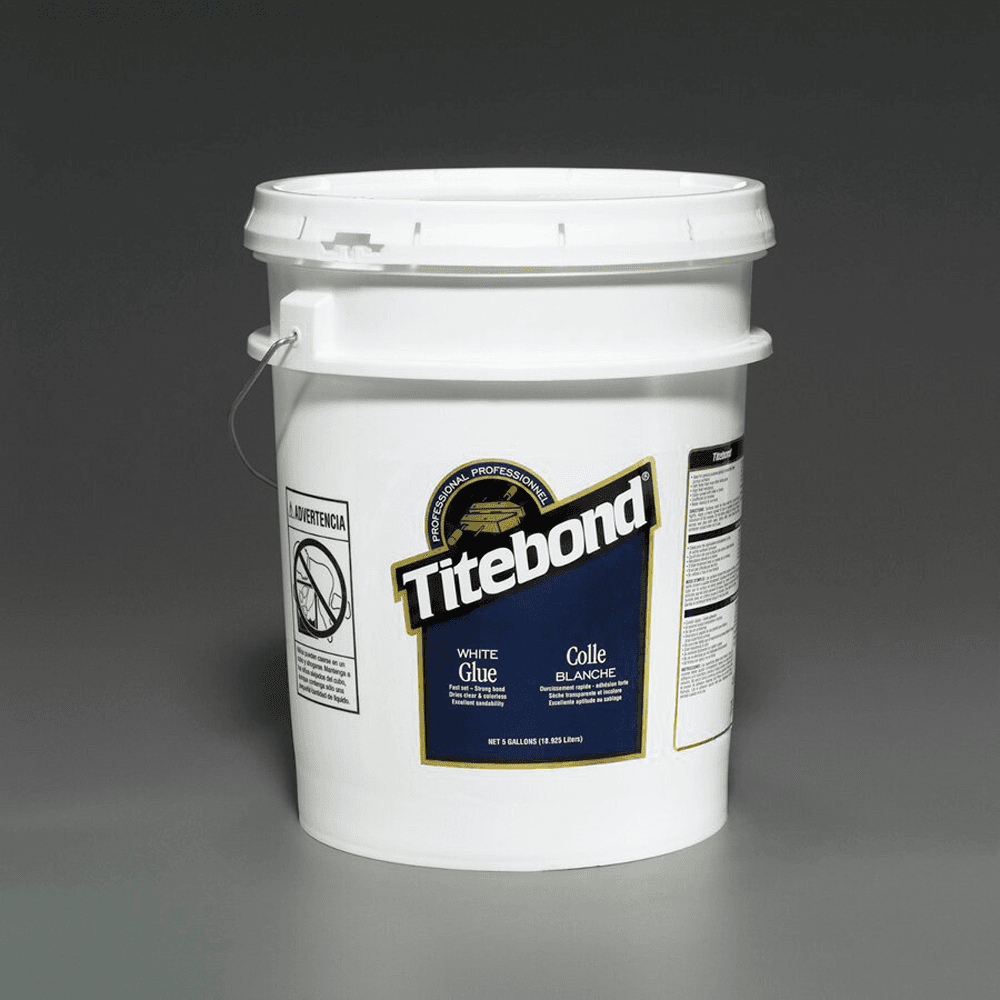 Titebond® Wood Glue, White, 5 Gallon Pail