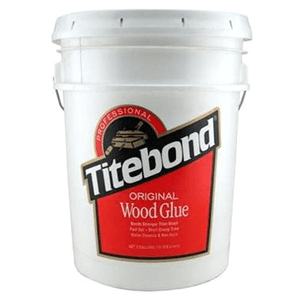 Titebond Original Wood Glue, Yellow, 5 Gallon Pail
