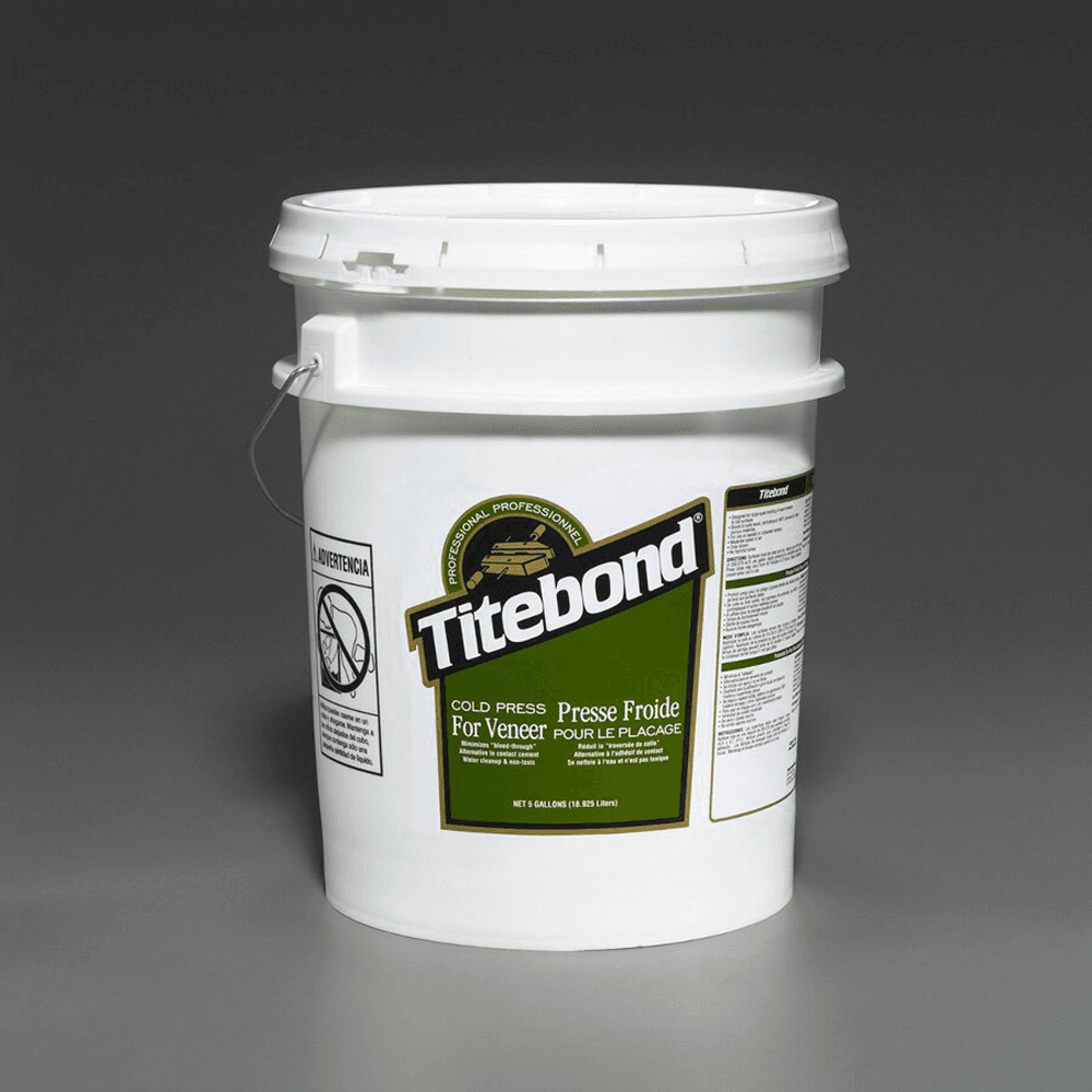 Titebond® Cold Press Veneer Wood Glue, Tan, 5 Gallon Pail