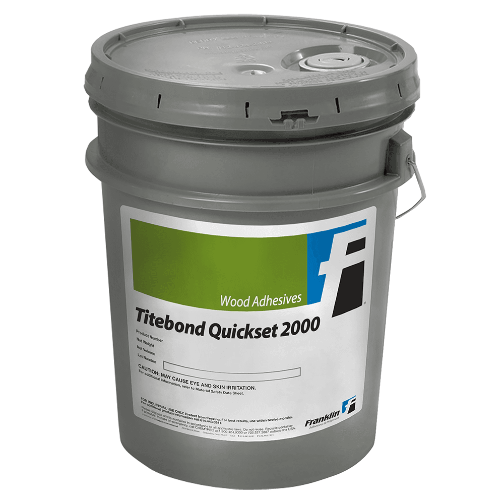 Quick-Set 2000 Wood Glue, Blue, Pail