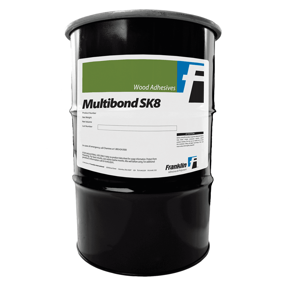 Multibond SK-8 Wood Glue, Brown, Drum