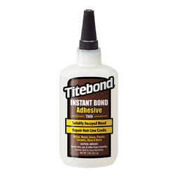 Titebond® Instant Bond Thin Wood Glue, Clear, 2 oz Bottle
