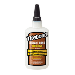 Titebond® Instant Bond Medium Wood Glue, Clear, 2 oz Bottle