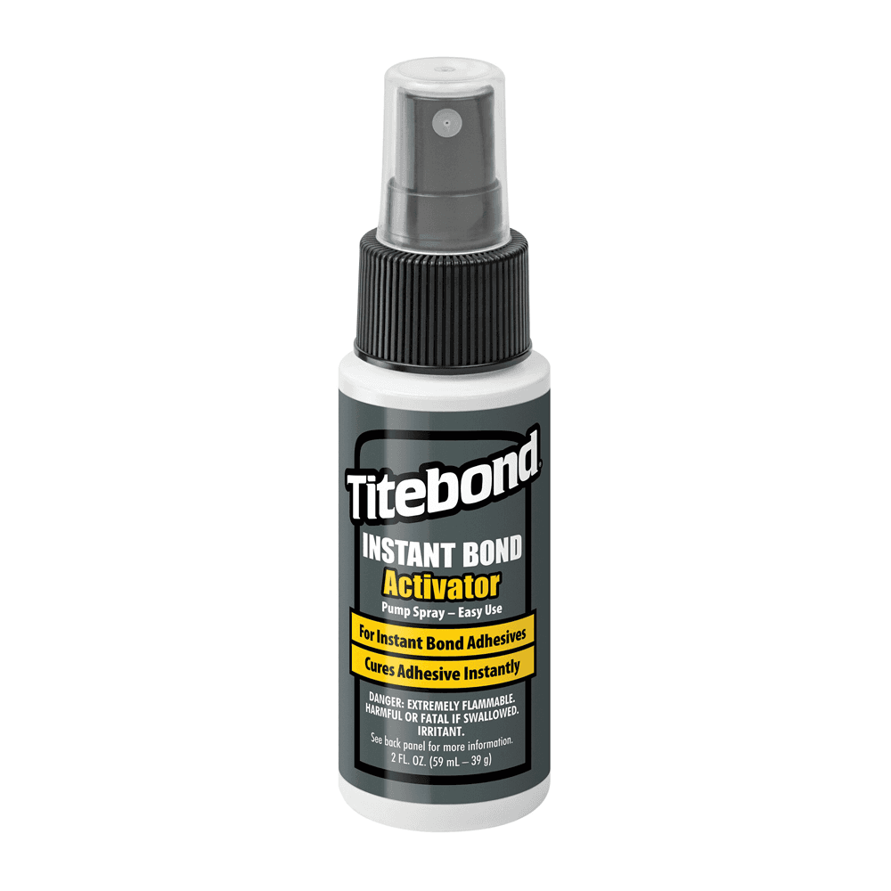 Titebond® Instant Bond Activator Wood Glue, Clear, 2 oz Bottle