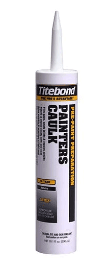 Titebond Painters Caulk, 10.1 oz Cartridge, White