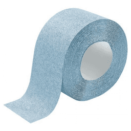 4-1/2" x 82' 320 Grit Aluminum oxide Abrasive Roll, Latex