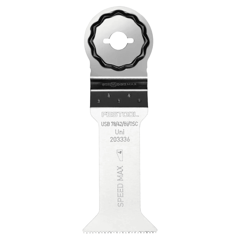 1-5/8" x 3" Universal Starlock Max Oscillating Multitool Plunge Cut Saw Blade for OSC 18 (5/Pack)
