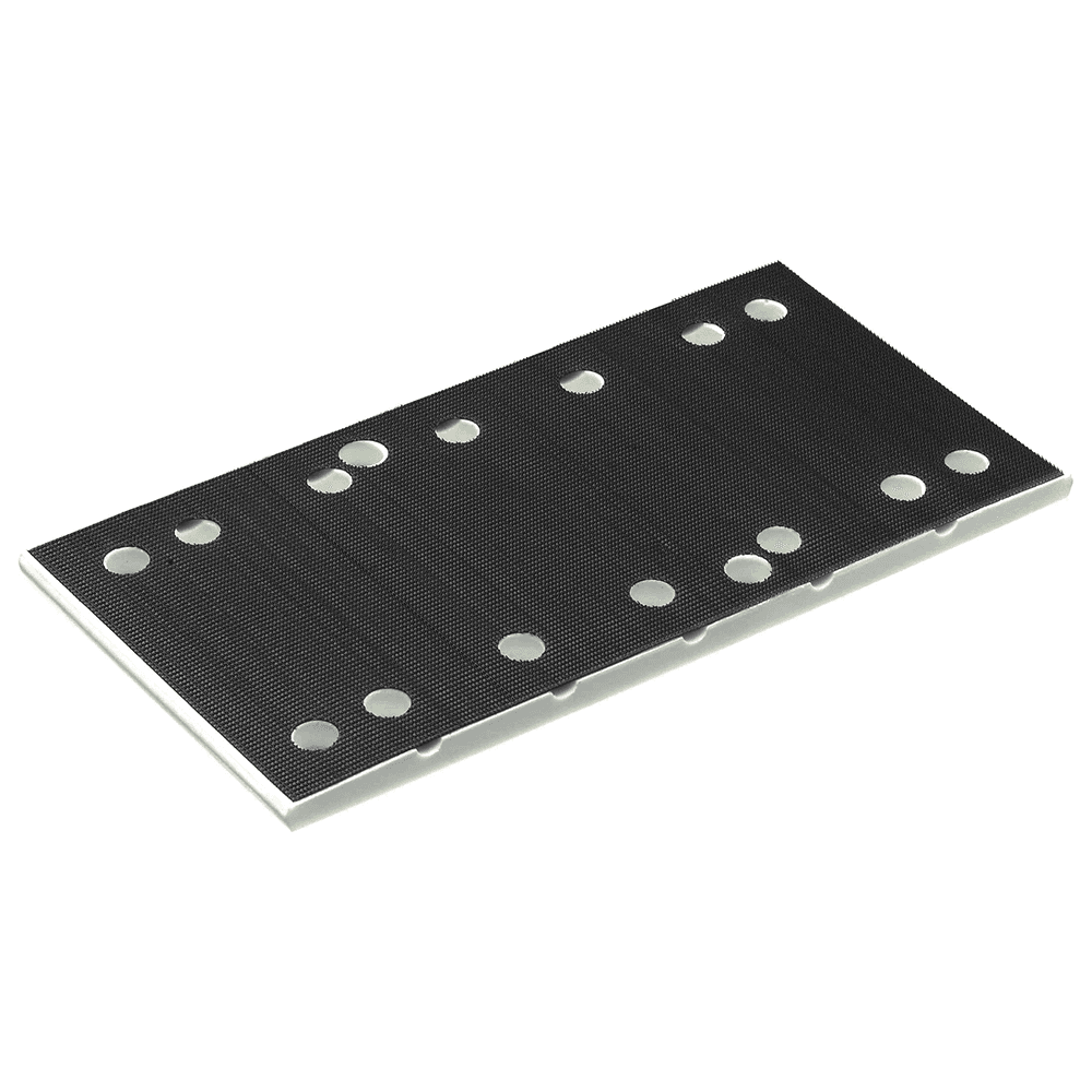 115mm x 225mm Hook and Loop StickFix Sanding Backing Pad, Multi Holes, Soft