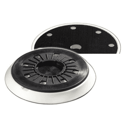 5" Sanding Backing Pad, 8 Holes, Soft