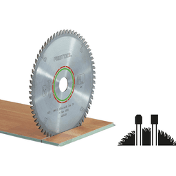 8-1/4" x 60 Teeth Solid Surface/Laminate Cross-Cut Saw Blade for TS75