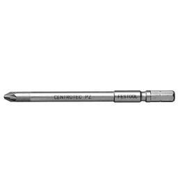 #3 x 100mm Centrotec Pozi Drive Driver Bit (2/Pack)