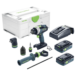 TPC 18/4 HPC4.0 I-Set Cordless Drill Quadrive