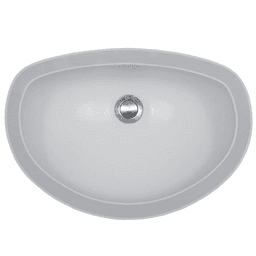 Acrylic Undermount Single Bowl Vanity Sink, 18" x 14" x 5", Silk