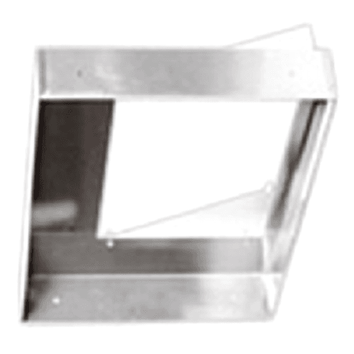 34-7/16" Stainless Steel Rectangular Liner with Clear, 4" Height