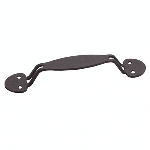 193.1mm Rounded Handle Pull, Matte Black