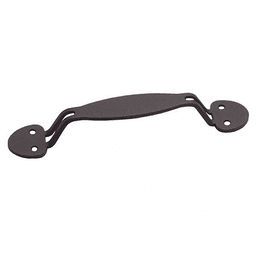 193.1mm Rounded Handle Pull, Matte Black