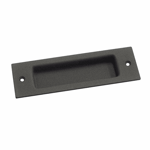 142mm Flush Handle Pull, Matte Black