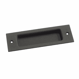 142mm Flush Handle Pull, Matte Black