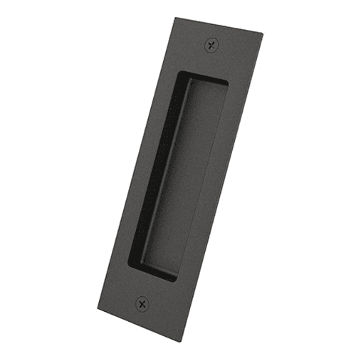 180mm Flush Handle Pull, Matte Black