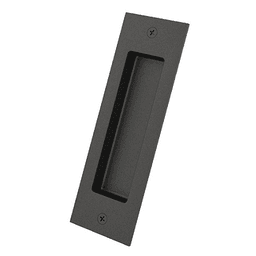 180mm Flush Handle Pull, Matte Black