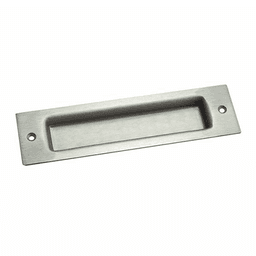 180mm Flush Handle Pull, Satin Nickel