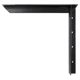 21" Concealed Bracket, Black Finish
