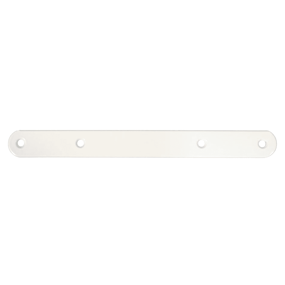 Connecting Strap for Drawer Front Pull-Outs, White Epoxy