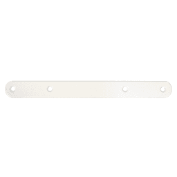 Connecting Strap for Drawer Front Pull-Outs, White Epoxy