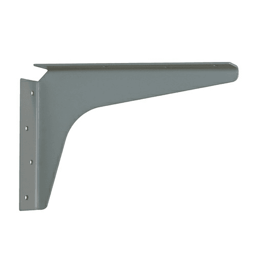 18" x 18" Workstation Bracket, Gray Finish (1 Pair)