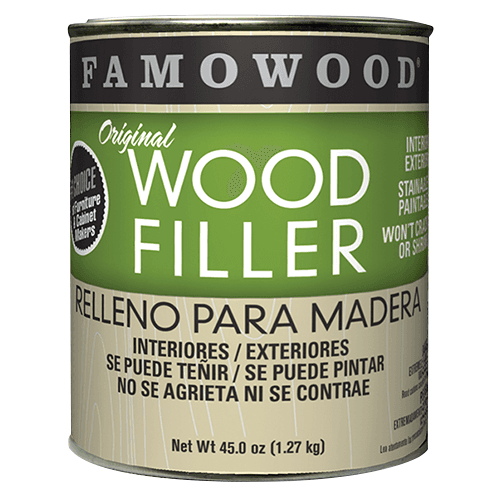 Famowood® Wood Filler, Solvent-Based, 46 oz, Mahogany