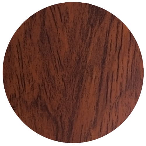 Fastcap 9/16" PVC Cover Caps, Medium Cherry, Box of 1060