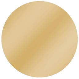 Fastcap 9/16" PVC Cover Caps, Polished Brass, Box of 260
