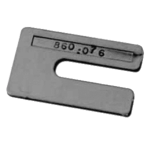 1.5mm Spacer for MDF 861, Clear