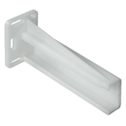 6610 Left Hand Rear Mounting Bracket, White, Pack of 500