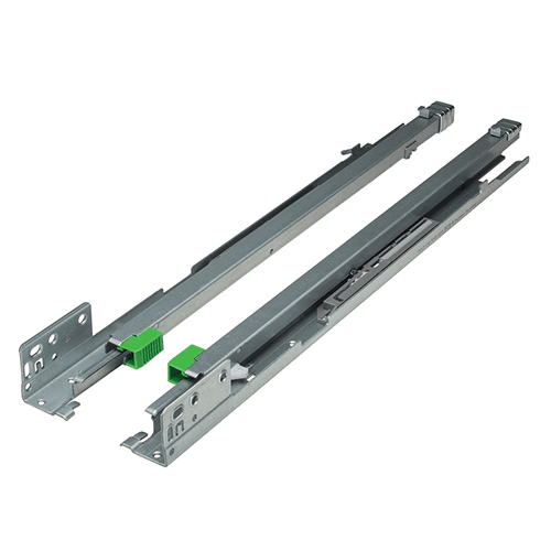 18" Maxcess 16 Undermount Drawer Slide for 5/8" Material, 100lb Capacity, 7/8 Extension, Soft-Closing